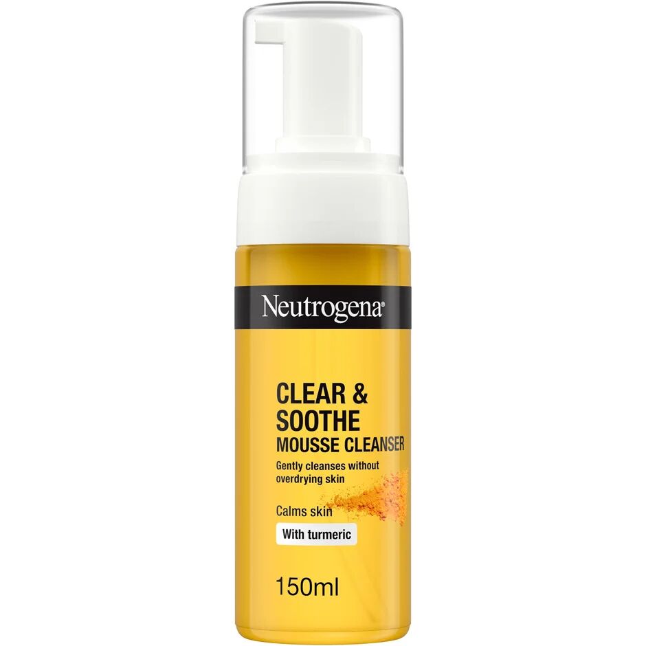 Neutrogena Clear & Soothe Mousse Cleanser, 150 ml Neutrogena Ansiktsrengjøring