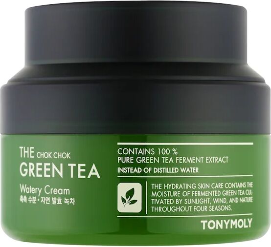 Tonymoly The Chok Chok Green Tea Watery Cream 60ml, 60 ml Tonymoly Dagkrem