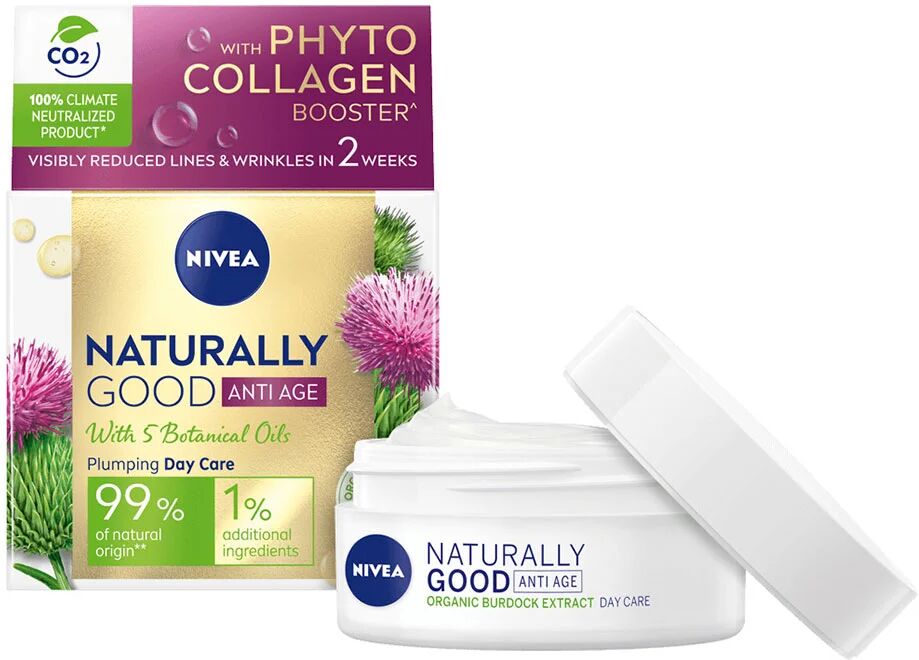 Nivea Naturally Good Anti Age Day Cream, 50 ml Nivea Dagkrem