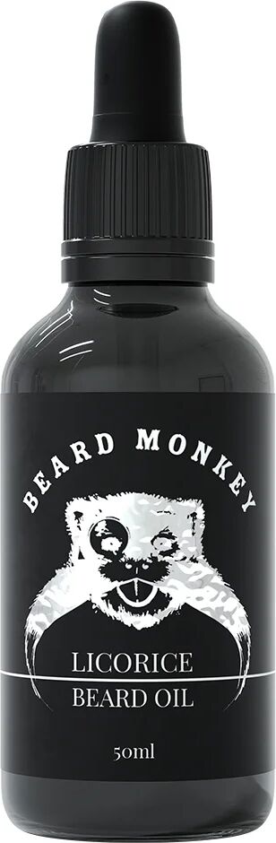 Beard Monkey Licorice Beard Oil, 50 ml Beard Monkey Skjeggolje & Skjeggvoks