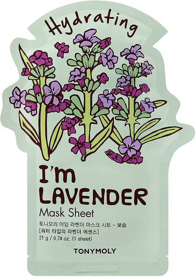 Tonymoly I´m Lavender Mask Sheet, 21 ml Tonymoly Ansiktsmaske