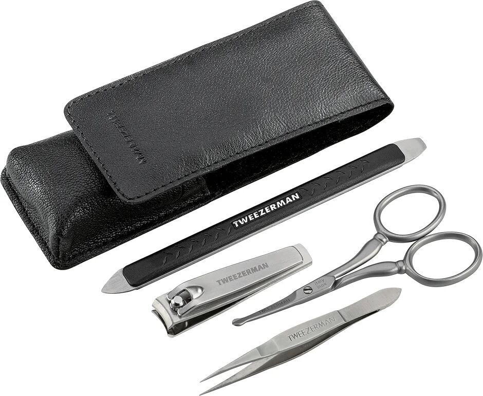 Tweezerman Essential Grooming Kit,  Tweezerman Skjeggbørste & Saks