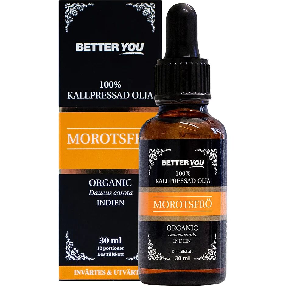 Better You Morotsfröolja EKO Kallpressad, 30 ml Better You Serum & Olje