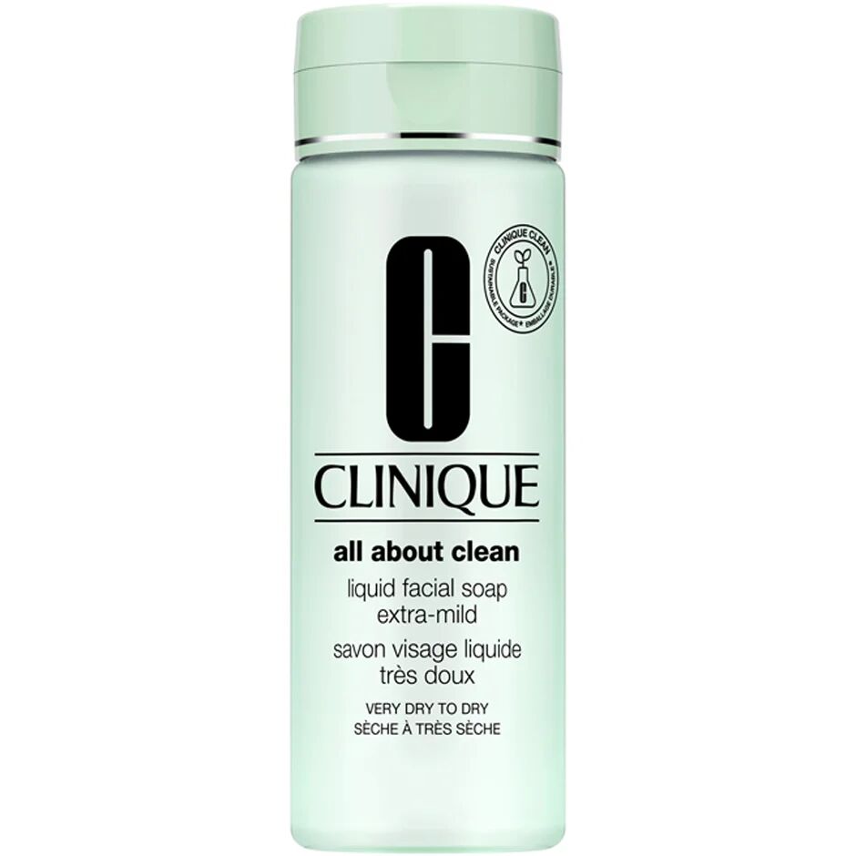 Clinique Liquid Facial Soap Extra-mild, 200 ml Clinique Ansiktsrengjøring