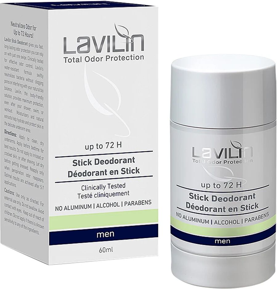 Lavilin 72 h Deodorant Stick For Men, 60 ml Lavilin Deodorant