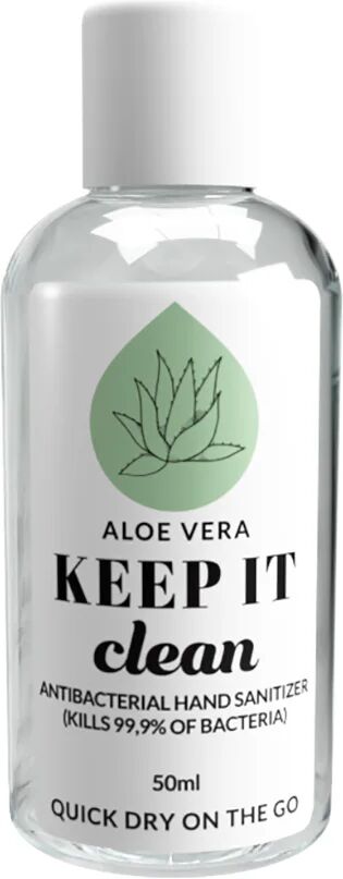 Keep It Clean Aloe Vera Antibacterial Hand Sanitizer, 50 ml Keep It Clean Håndsprit