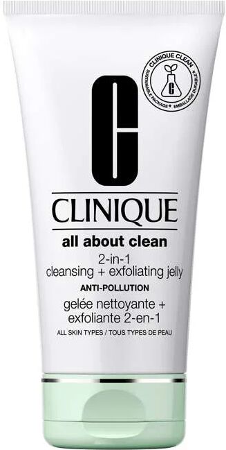 Clinique All About Clean 2-in-1 Cleansing+Exfoliating Jelly, 150 ml Clinique Ansiktsrengjøring