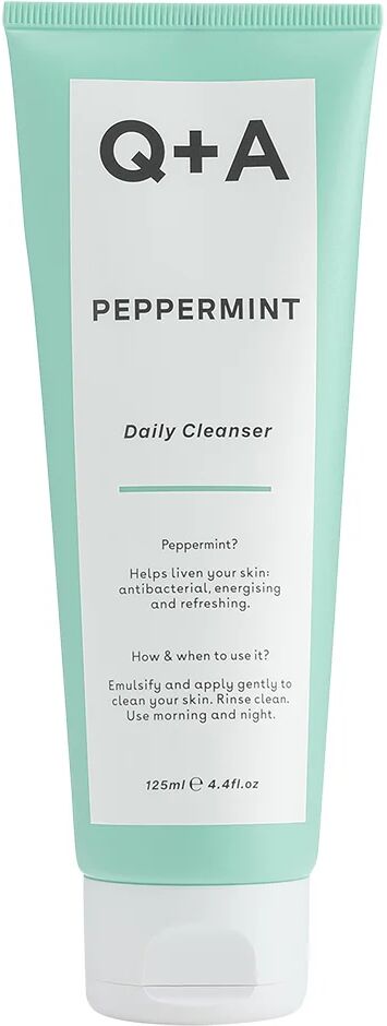 Q+A Peppermint Daily Cleanser, 125 ml Q+A Ansiktsrengjøring