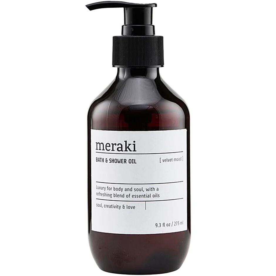 Meraki Velvet Mood Bath & Shower Oil, 275 ml Meraki Shower Gel