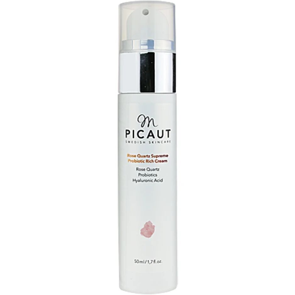 M Picaut Swedish Skincare Rose Quartz Supreme Probiotic Rich Cream, 50 ml M Picaut Swedish Skincare Dagkrem