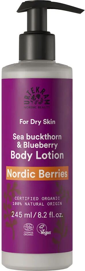 Urtekram Nordic Berries, 245 ml Urtekram Body Lotion