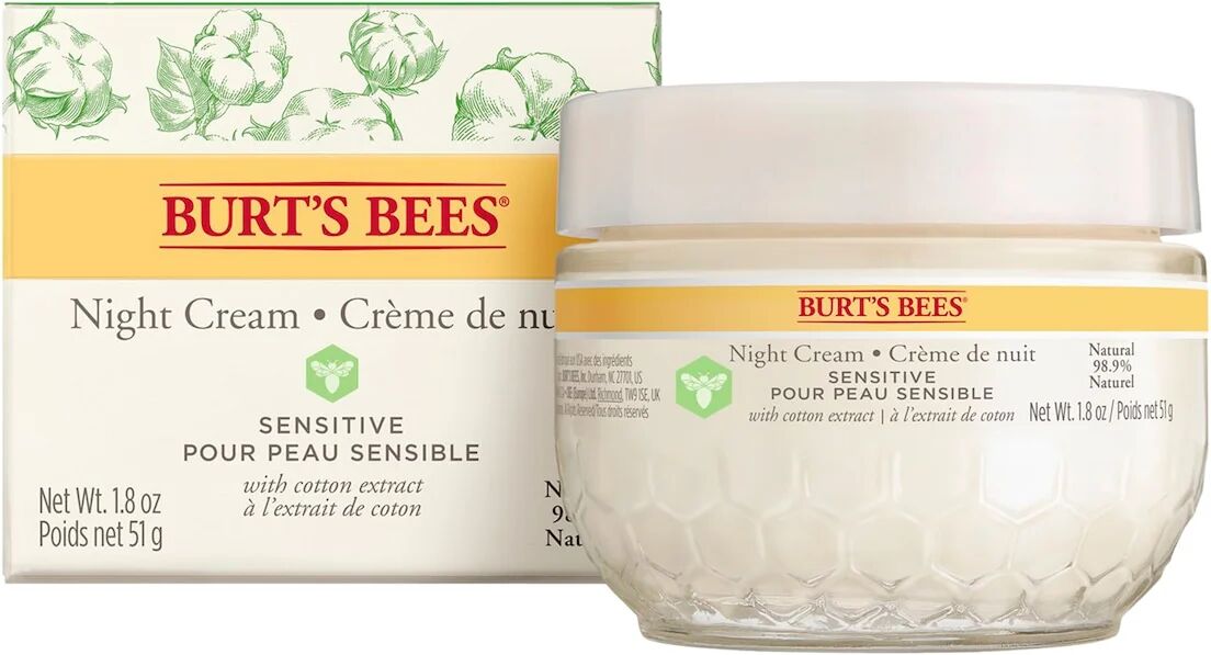 Burt's Bees Sensitive Skin, 50 ml Burt's Bees Nattkrem