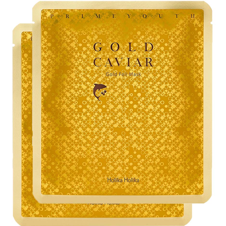 Holika Holika Prime Youth Gold Foil Mask 2P,  Holika Holika Hudpleie