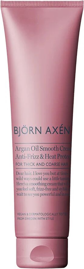 Björn Axén Argan Oil Smooth Cream, 150 ml Björn Axén Pleiende hårprodukter