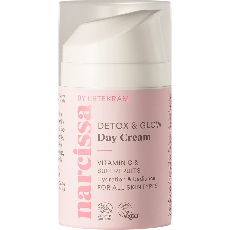 Urtekram Narcissa Detox Glow, 50 ml Urtekram Dagkrem