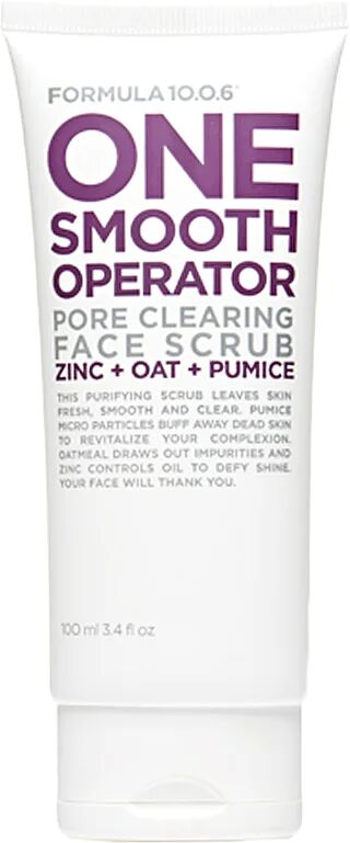 Formula 10.0.6 One Smooth Operator Pore Clearing Face Scrub, 100 ml Formula 10.0.6 Peeling