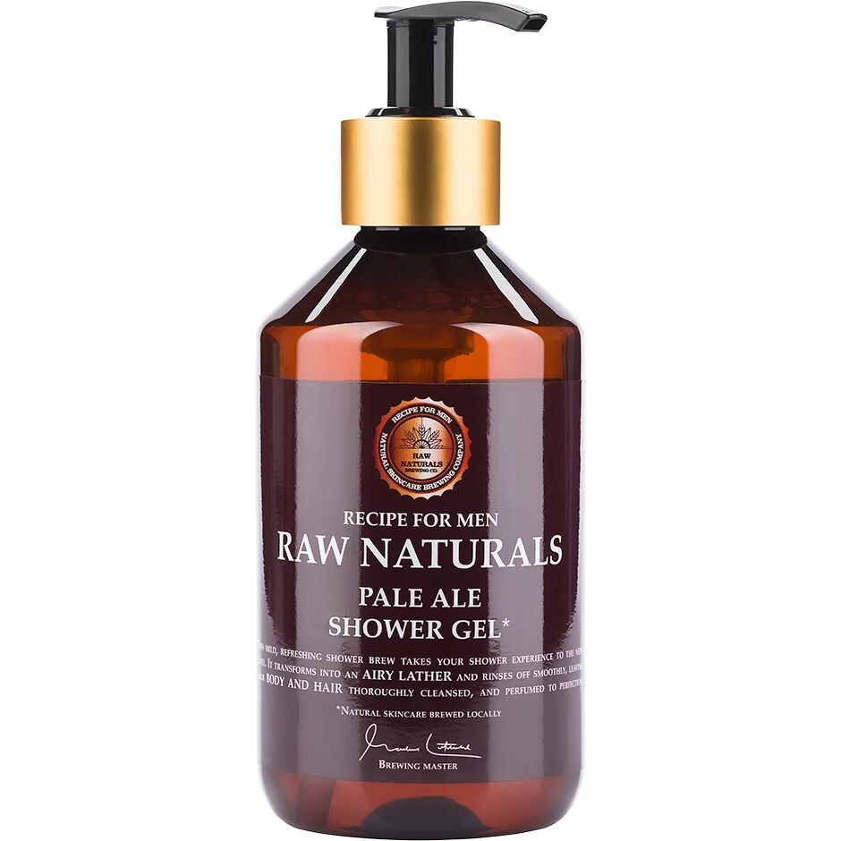 Raw Naturals by Recipe for Men Raw Naturals Pale Ale Shower Gel,