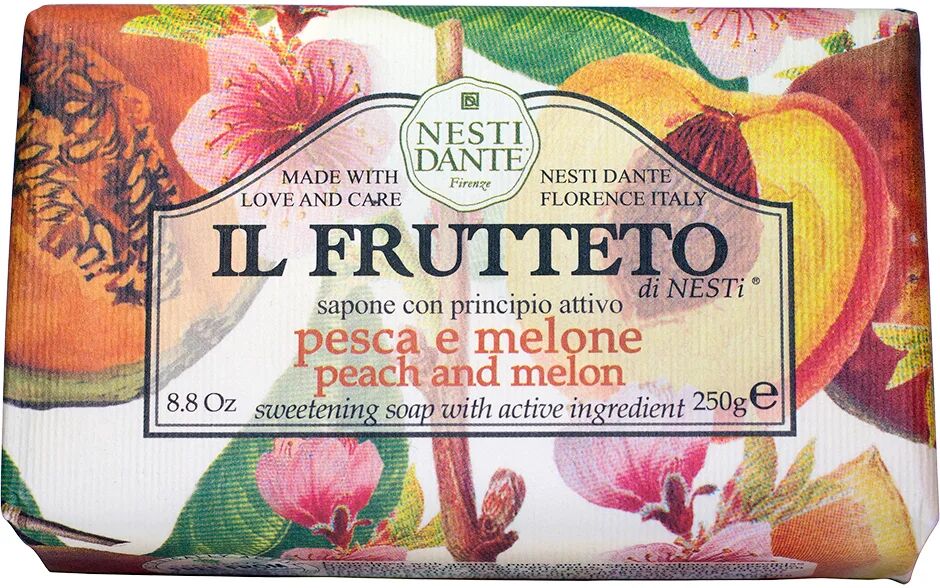 Nesti Dante IL Frutteto Peach & Melon, 250 g Nesti Dante Håndsåpe