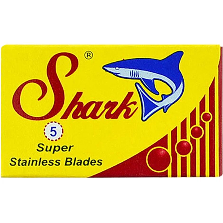 Shark Double Edge Razorblades,  Shark Barberhøvler & Barberblad