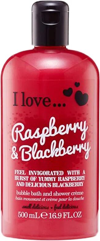 I love… Raspberry & Blackberry, 500 ml I love… Badetilbehør