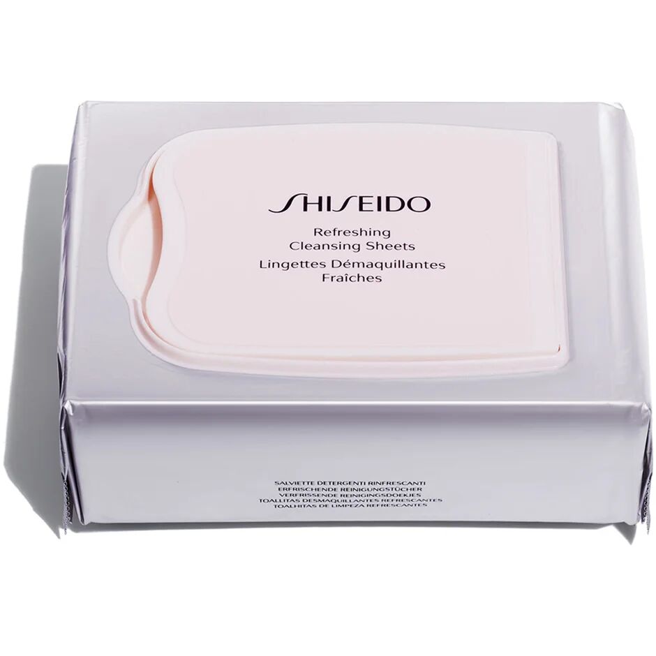 Shiseido Pureness Refreshing Cleansing Sheets,  Shiseido Sminkefjerner