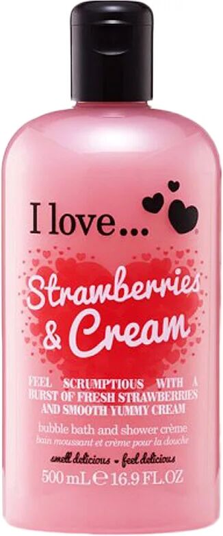 I love… Strawberries & Milkshakes, 500 ml I love… Badetilbehør