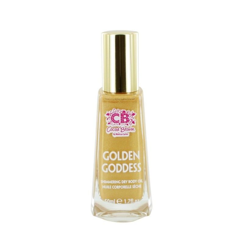 Cocoa Brown Golden Goddess Dry Shimmer Oil 50ml