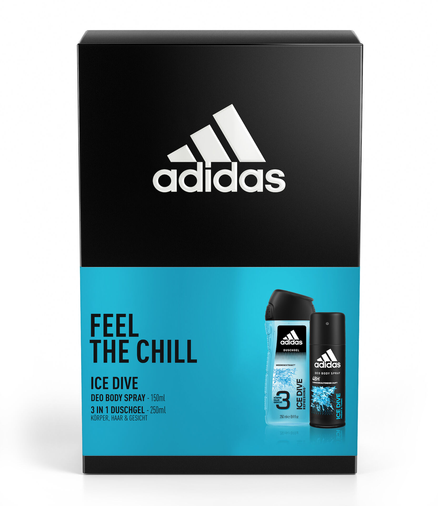 Adidas Ice Dive Bodyspray 150ml + Shower Gel