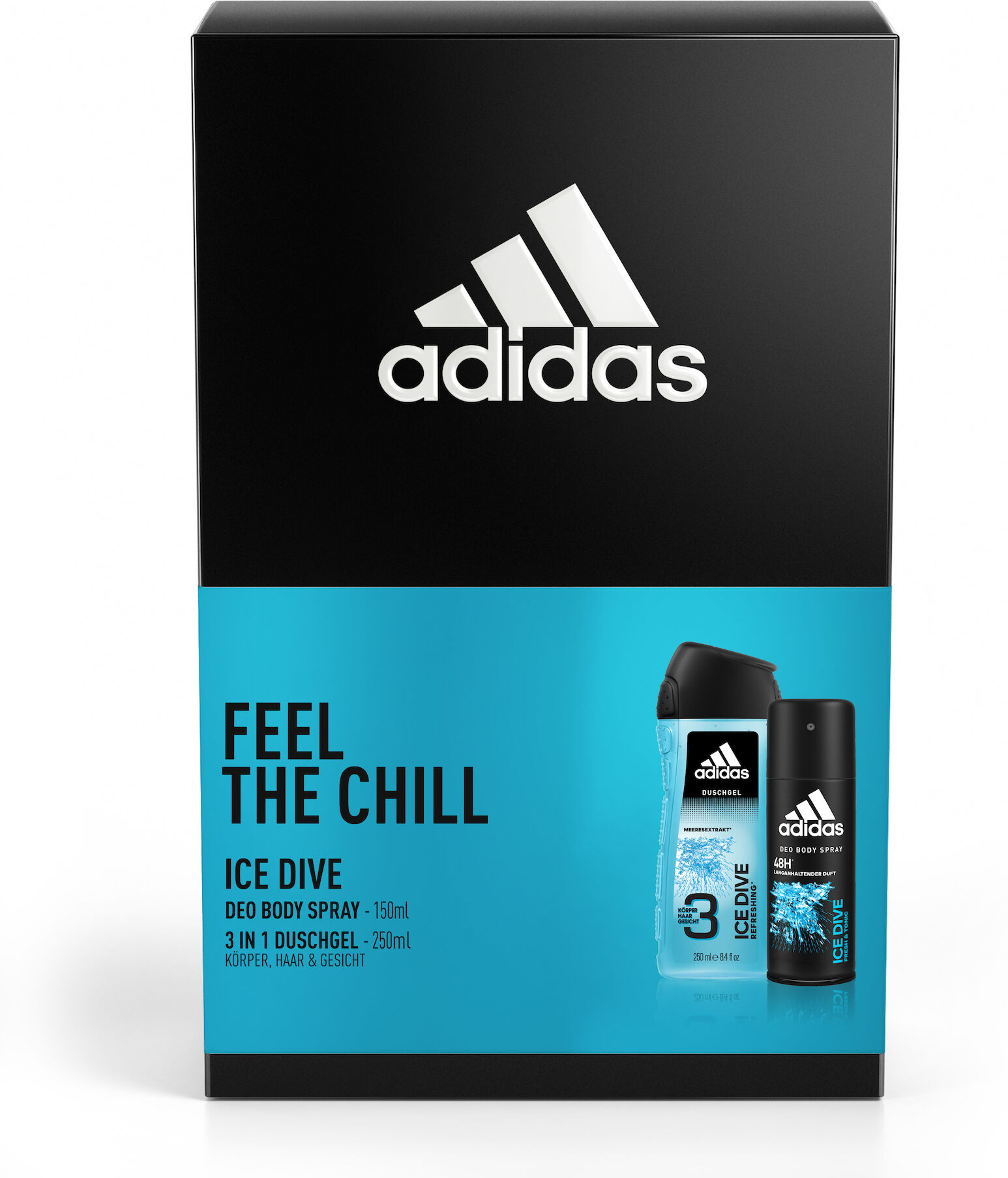 Adidas Ice Dive Bodyspray 150ml + Shower Gel