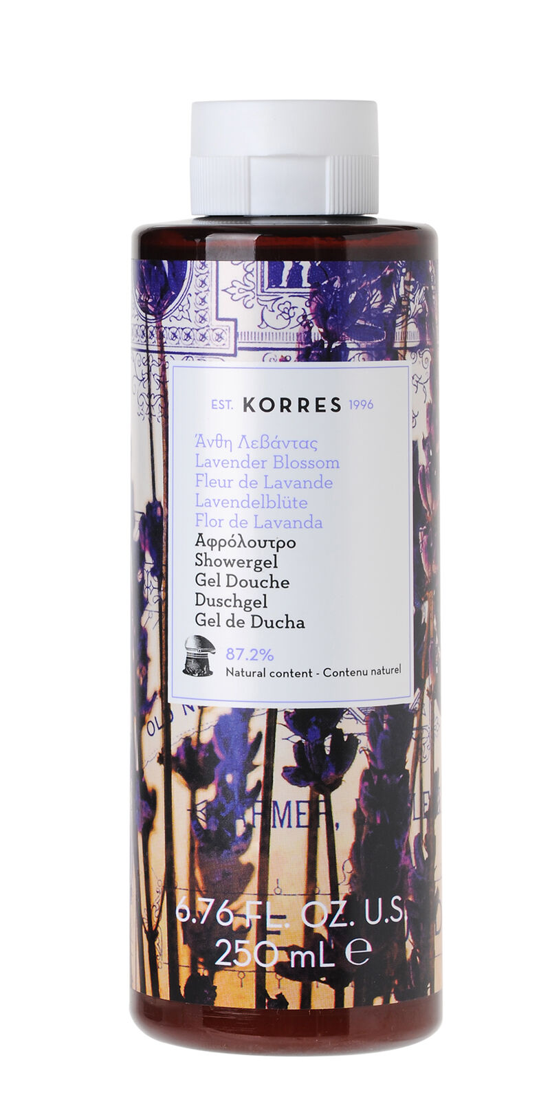 Korres Lavender Blossom Showergel 250ml
