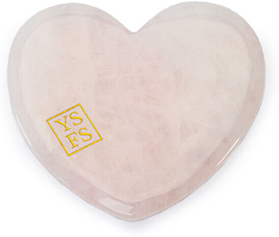 Ysfs Gua Sha Rose Quartz Heart