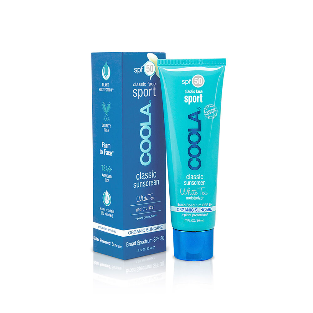 Coola Classic Sport Face Spf50 White Tea 50ml