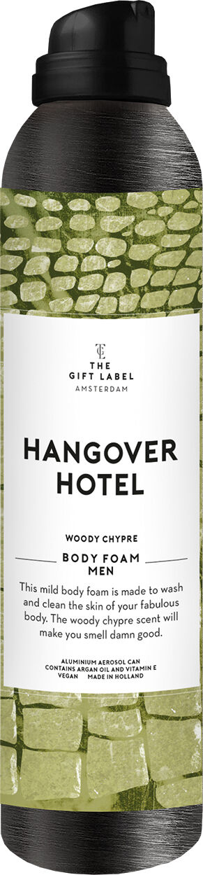 The Gift Label Hangover Hotel Body Foam Men