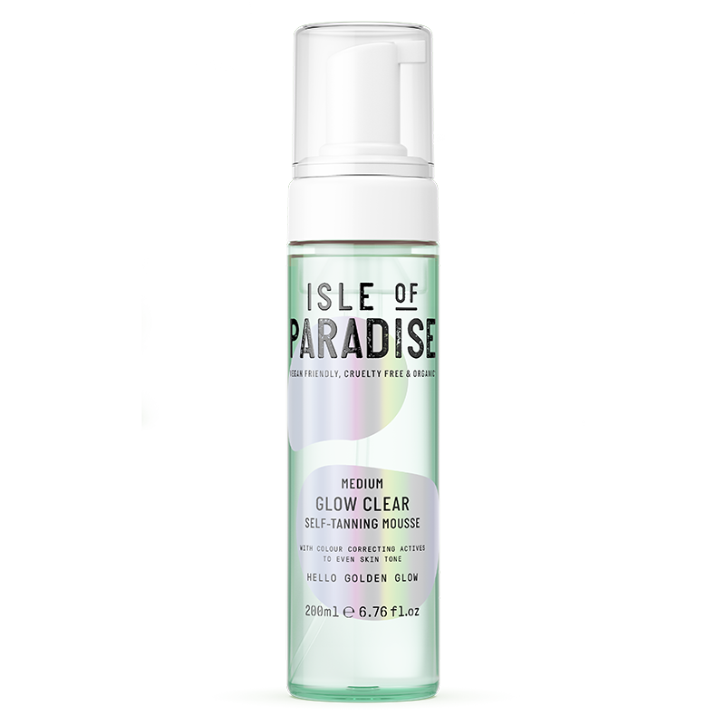 Isle Of Paradise Medium Glow Clear Self Tanning Mousse