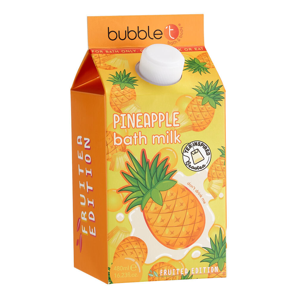 Bubblet Fruitea Pinapple Bath Milk 480ml