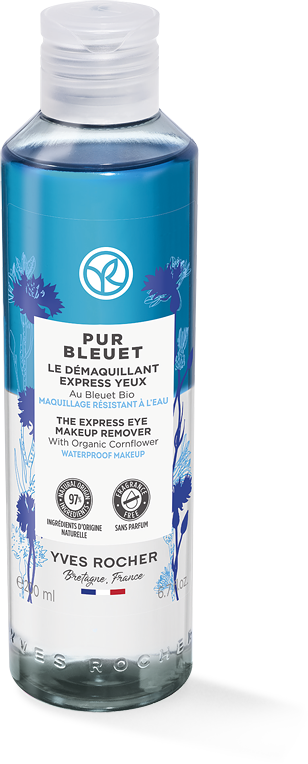 Pur Bleuet,Pur Bleuet Øyemakeupfjerner, også for vannfast makeup, 200ml