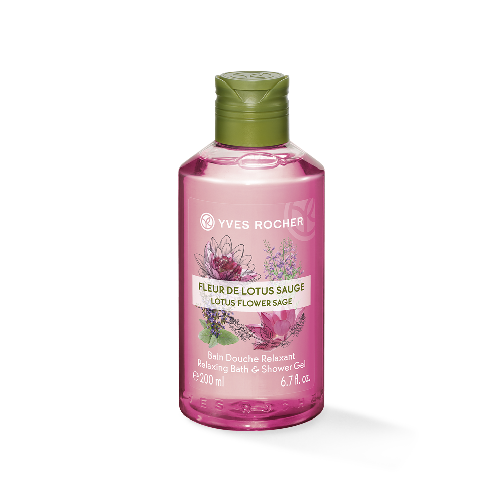 Les Plaisirs Nature Dusjgelé - Lotusblomst Salvie 200 ml