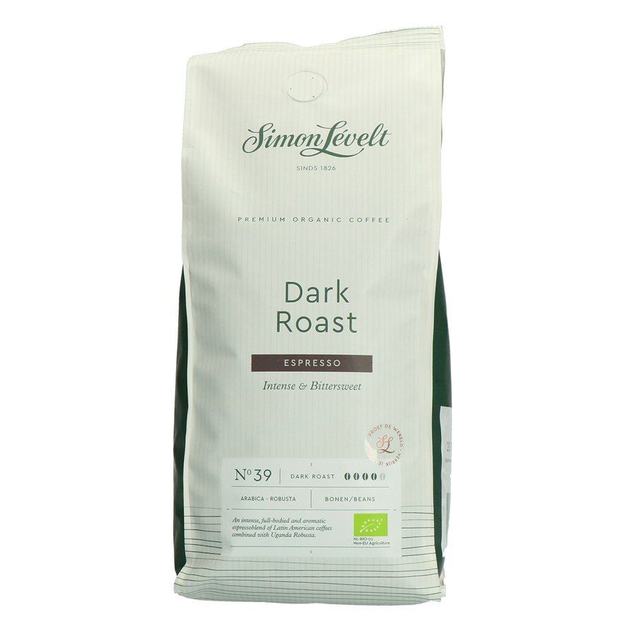 SIMON LEVELT Kawa ziarnista Simon Levelt Espresso Dark Roast 500g