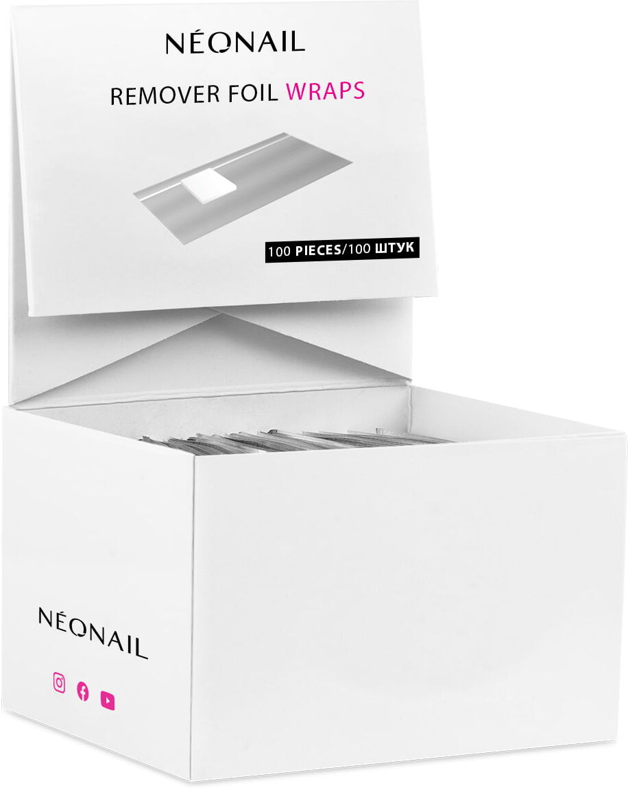 NEONAIL Nail Foil Wraps - 100 szt.