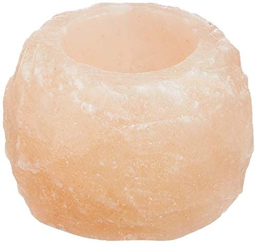 Himalaya Salt Dreams Värmeljushållare kjol, kristallsalt av punjab/pakistan, orange, ca 400 g