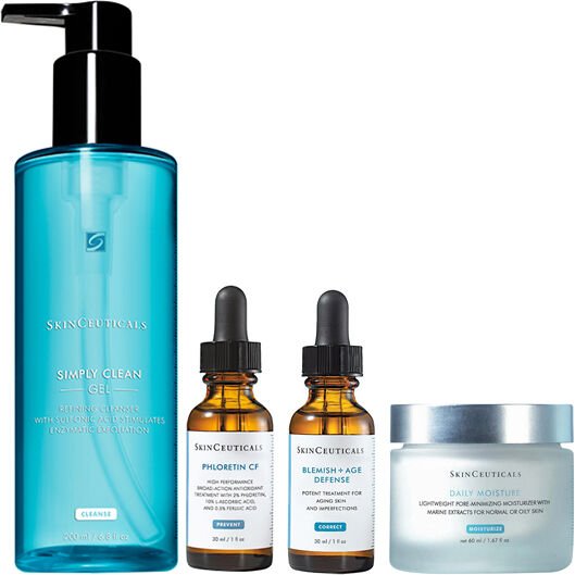 Skinceuticals Startkit Mot Tilltäppta Porer För Blandhud