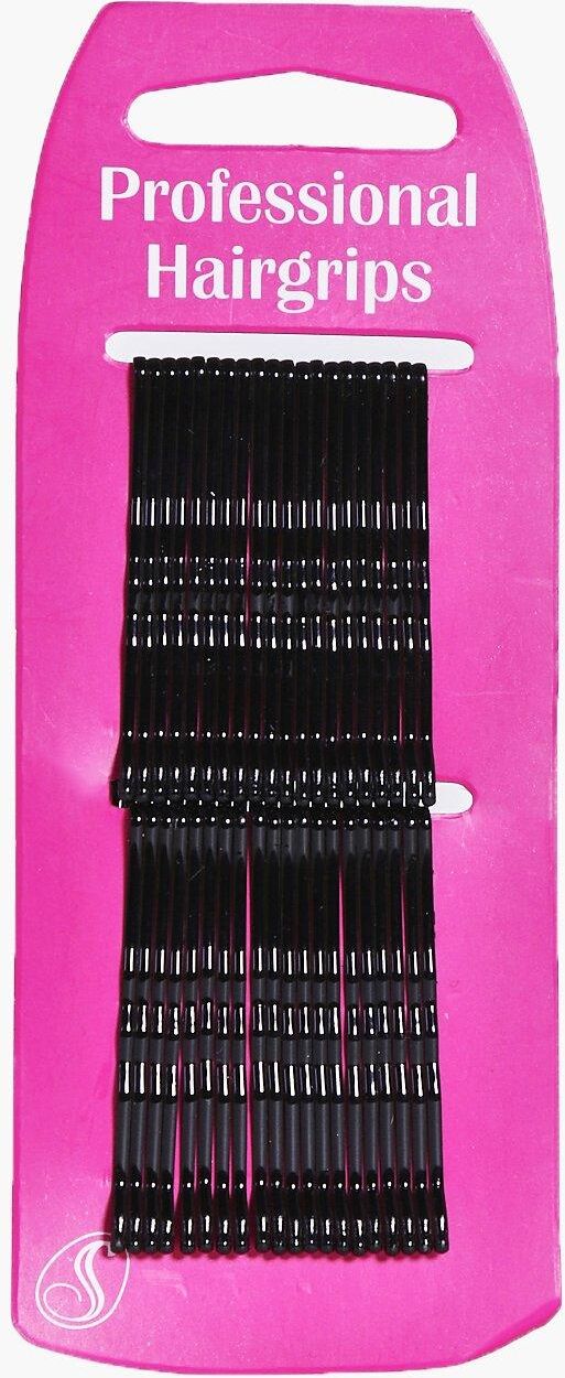 Boohoo Black Kirby Hair Grips 40 Pack  - Size: ONE SIZE