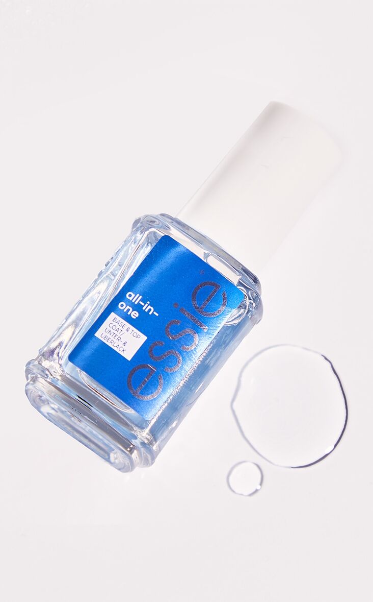 PrettyLittleThing Essie Nail Polish Nail Care Treatment All In One Nail Polish  - Clear - Size: One Size