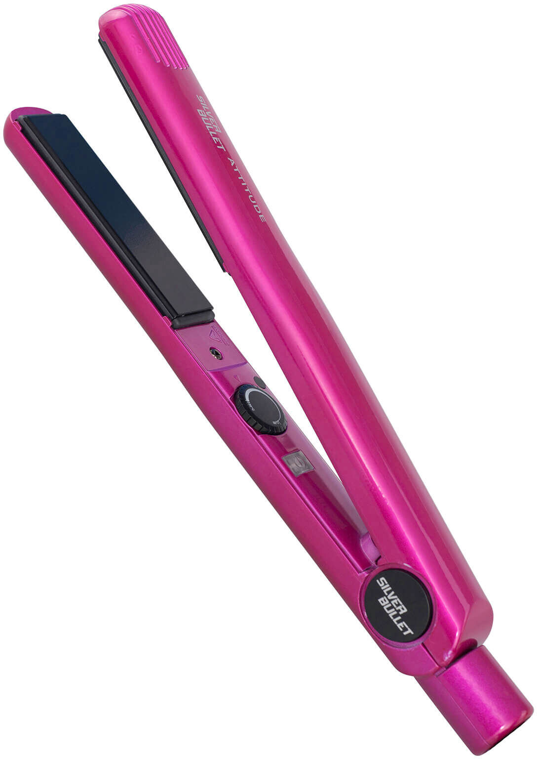 Silver Bullet Attitude Hair Straighteners - Hot Pink