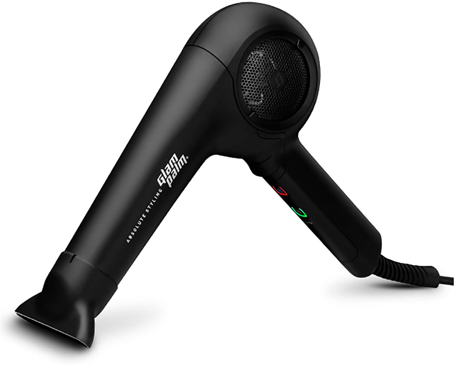 GlamPalm AirTouch Hair Dryer - Midnight Black - 1600W