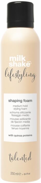 Milkshake Lifestyling Shaping Foam Medium Hold 250 ml Hiusten muotoilu