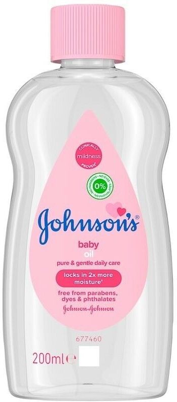 Johnson&#039;s Baby Oil 200 ml Vartalo&ouml;ljy