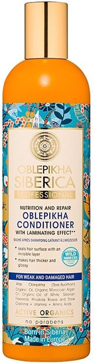 Natura Siberica Oblepikha Nutrition &amp; Repair Conditioner 400 ml Hoitoaine