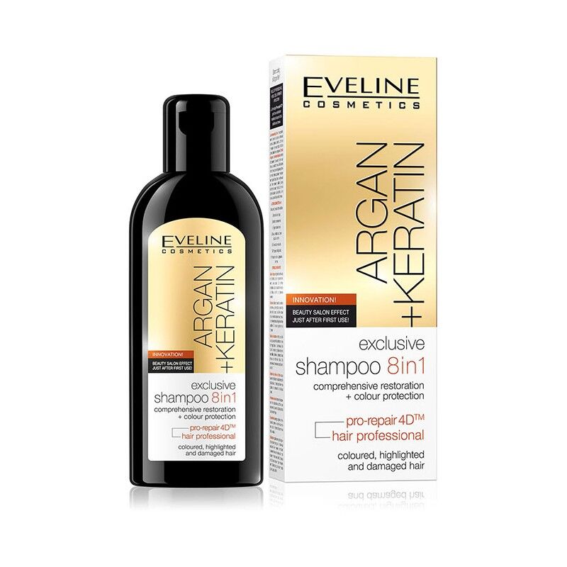 Eveline Argan &amp; Keratin Exclusive Shampoo 150 ml Shampoo