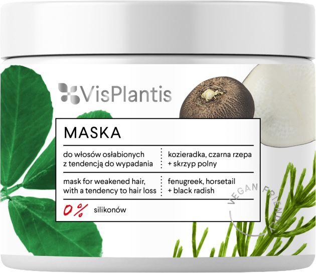 Vis Plantis Fenugreek Hair Mask Weak Hair 400 ml Hiusnaamio